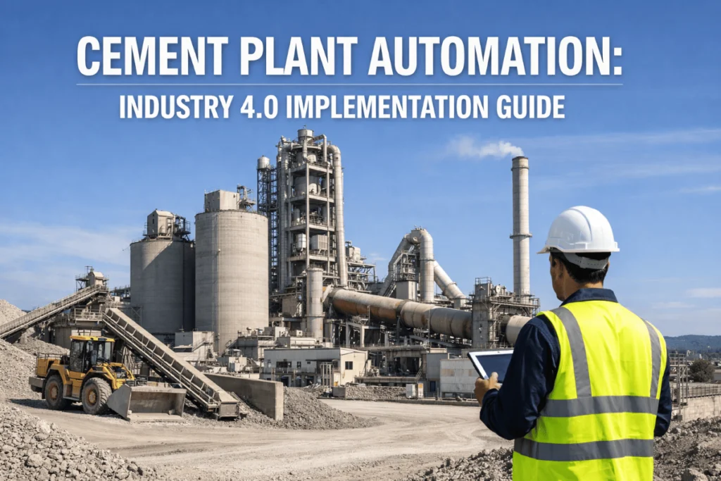 Cement plant automation industry
