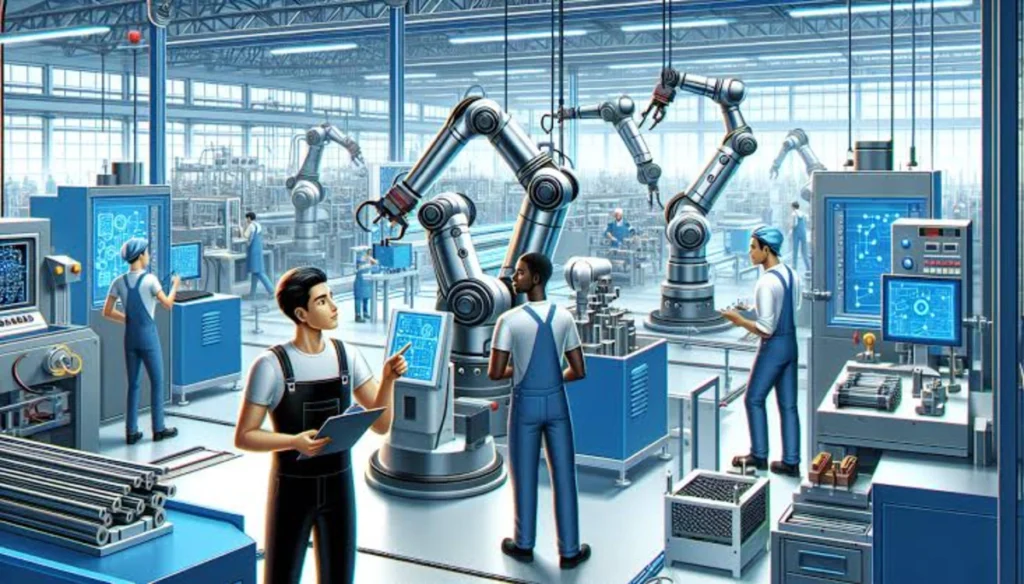 Glass and ceramics manufacturing automation