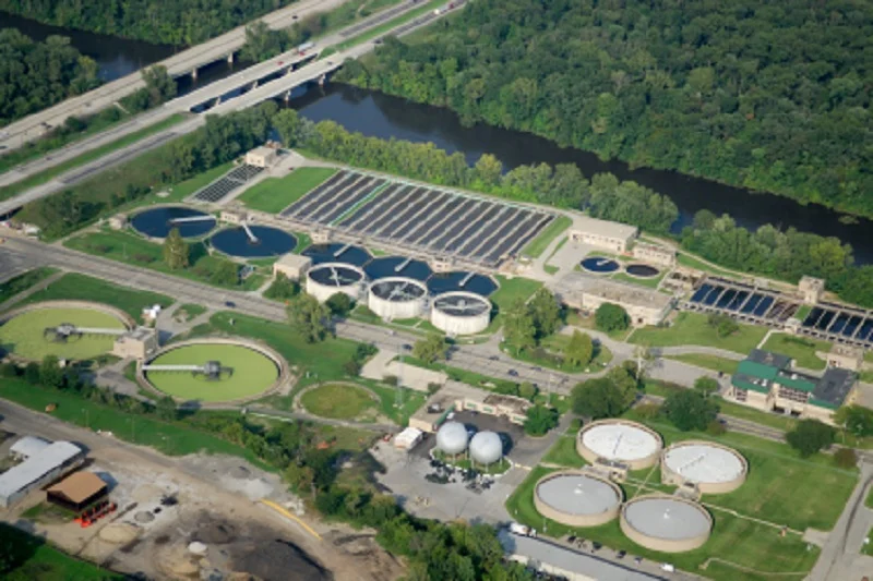 Water and wastewater treatment plant